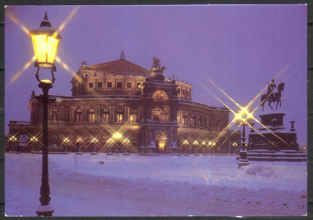 Dresden - Semperoper, Verzenden, 1980 tot heden, Ongelopen, Duitsland