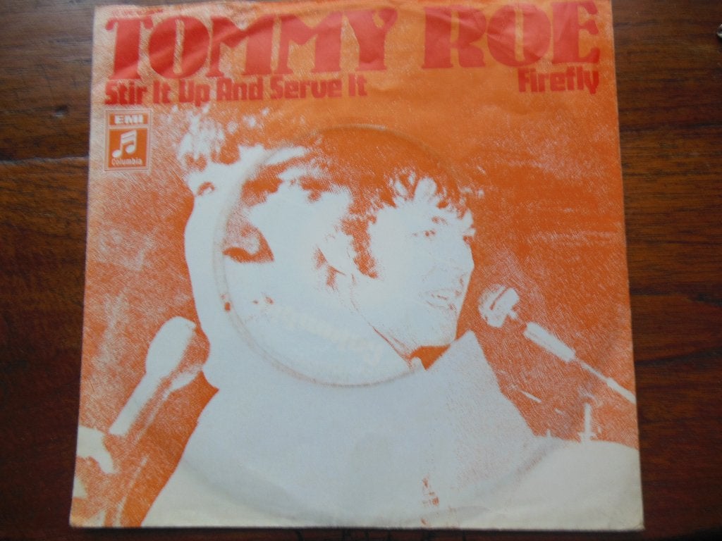 single tommy roe 45rpm jukebox vinyl stir it up and serve it, 7 inch, Ophalen of Verzenden, Zo goed als nieuw, Pop