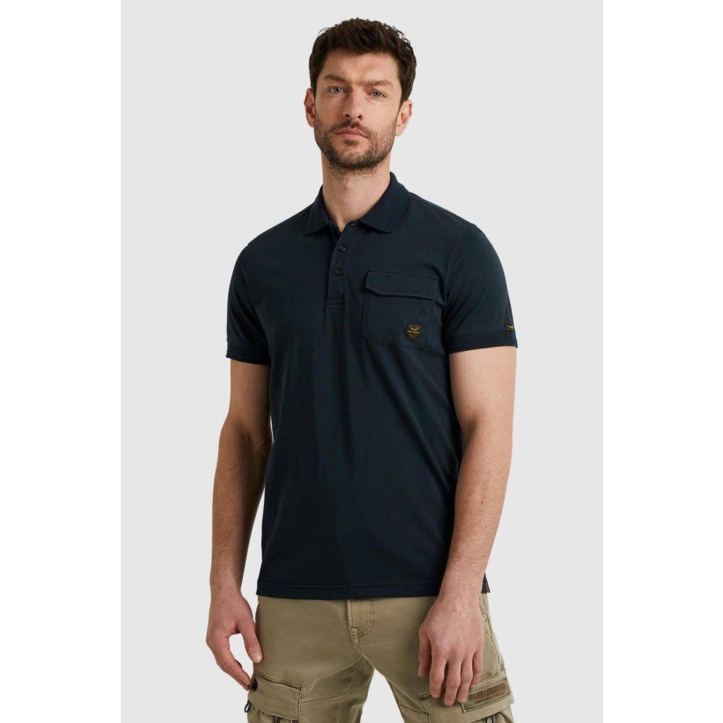 PME Legend Polo Shirt - Donkerblauw - Maat XXL, Blauw, Overige maten, Ophalen of Verzenden, Zo goed als nieuw