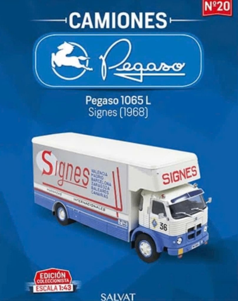Pegaso 1065 L SIGNES '68 verhuis 1/43 IXO spaanse serie # 20, Verzenden, Nieuw, Bus of Vrachtwagen, Overige merken
