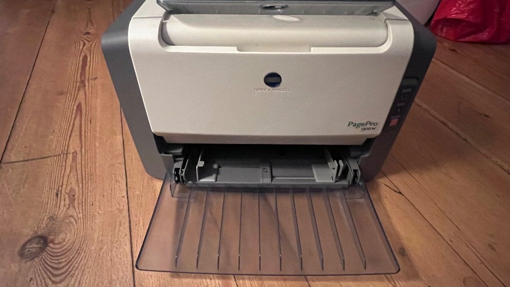 printer Konica Minolta, PagePro 1300 W, Ophalen of Verzenden, Gebruikt, Inkjetprinter, Printer