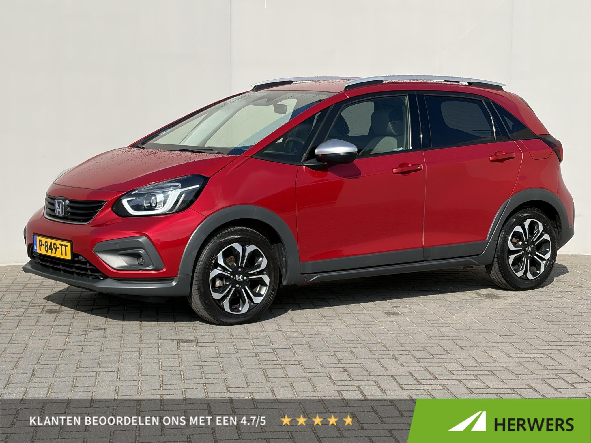 Honda Jazz 1.5 e:HEV Crosstar / Afneembare trekhaak voor fie, Auto's, 1227 kg, Euro 6, 4 cilinders, Leder en Stof