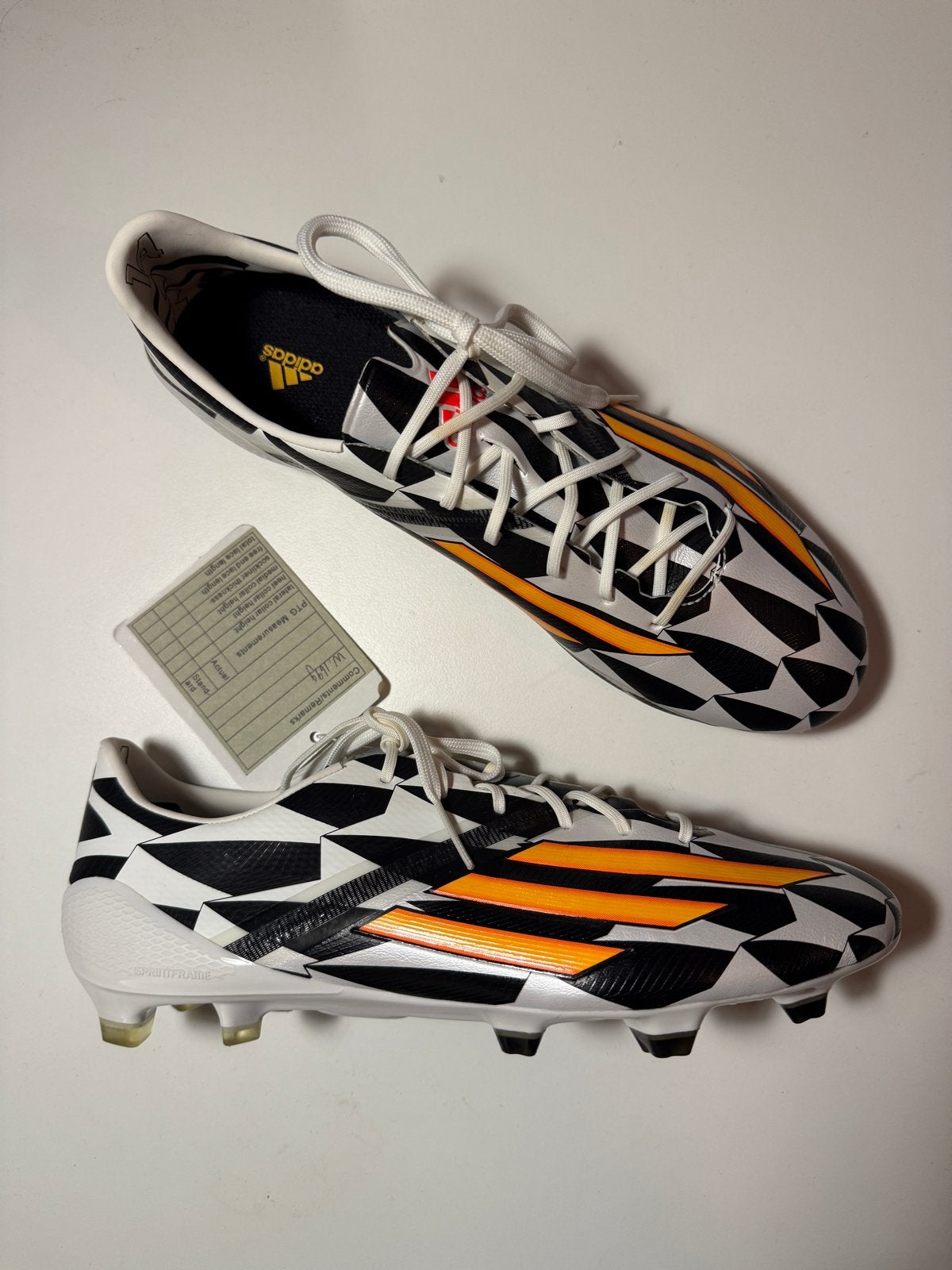 Adidas F50 Adizero FG(WC) voetbalschoenen - Maat UK 8.5, Maat XS of kleiner, Schoenen, Nieuw, Ophalen of Verzenden