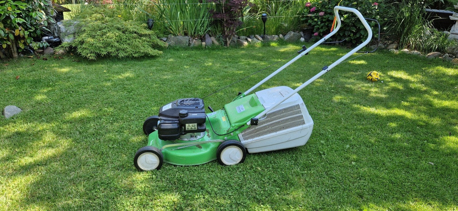 Viking MB 248.4 Benzine Grasmaaier - Goede Staat, Gebruikt, Ophalen of Verzenden, Opvangbak, Benzine-grasmaaier