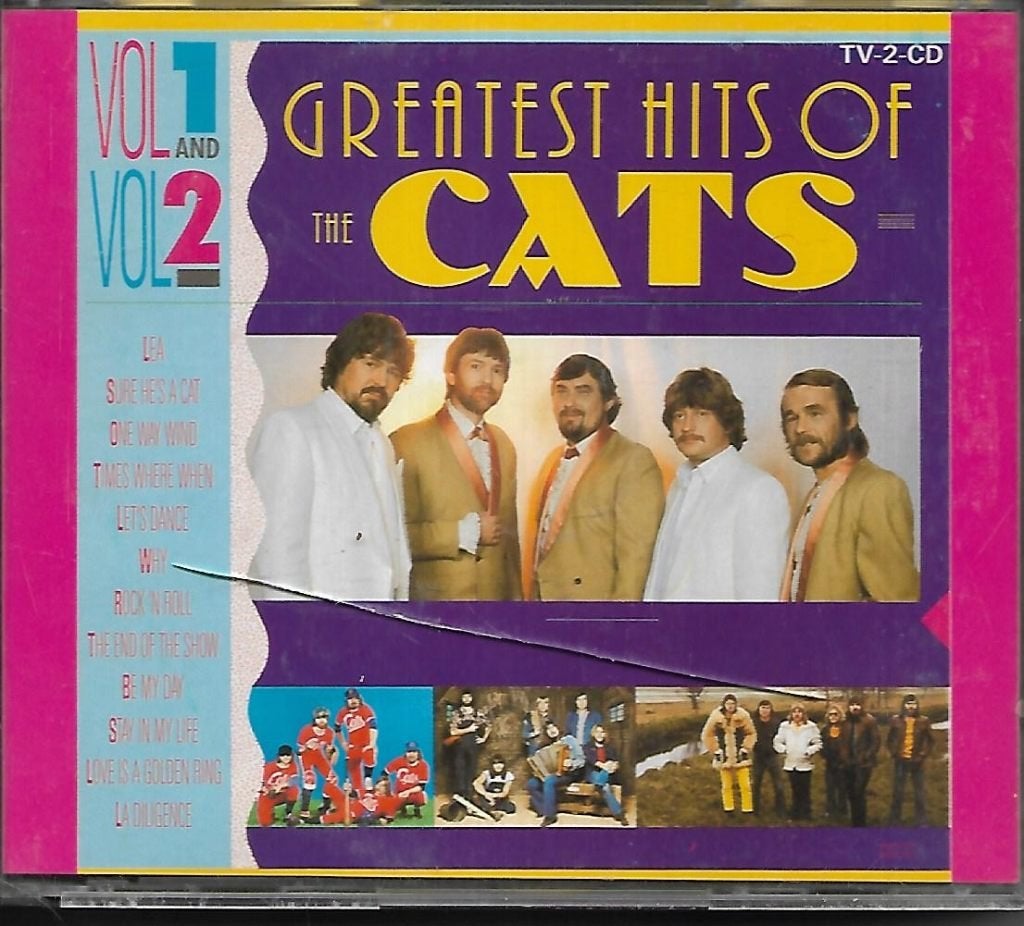 The Cats - Greatest hits of the Cats Vol 1 + Vol 2, Ophalen of Verzenden, Gebruikt