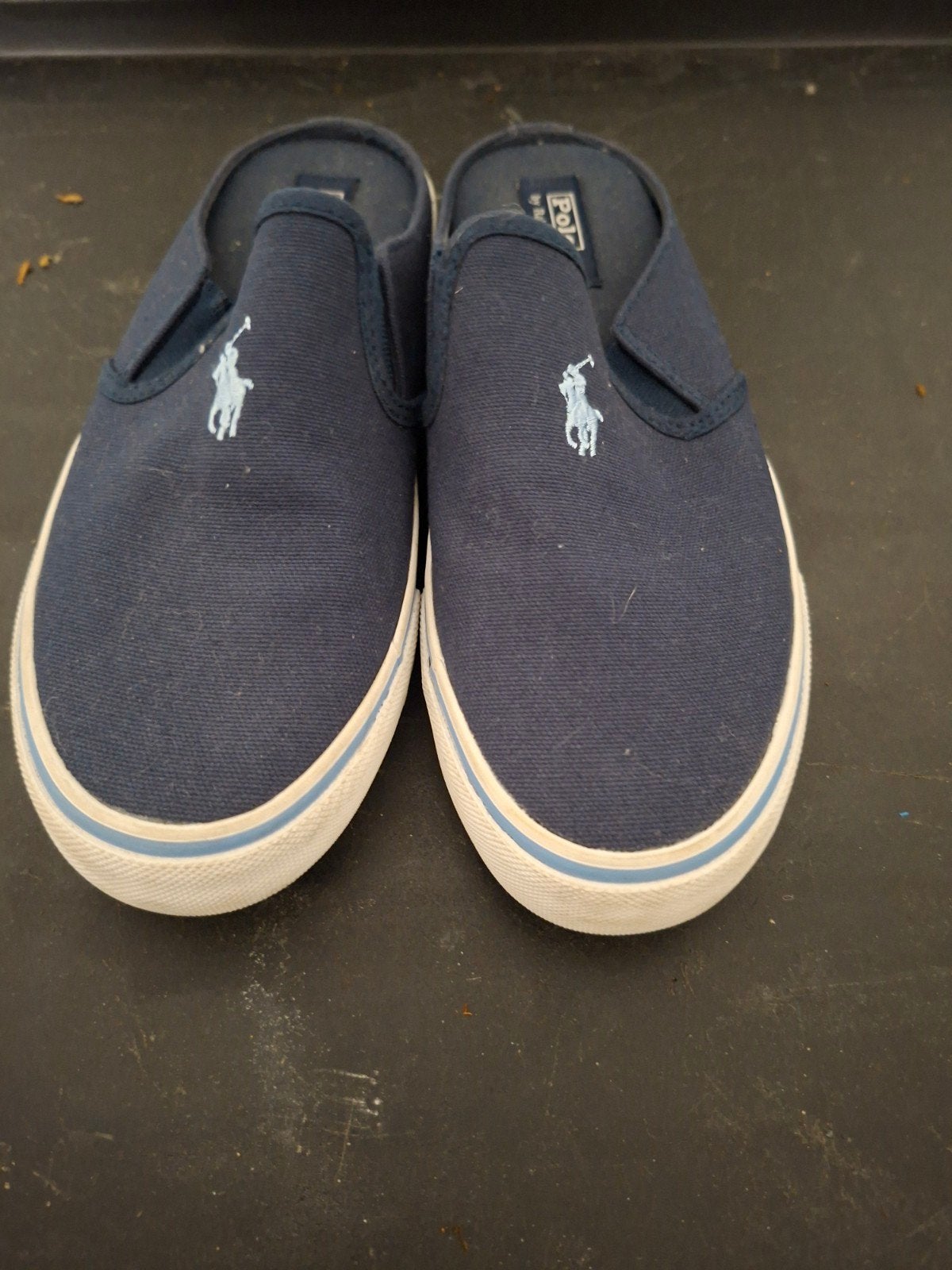 Ralph Lauren instappers maat 36, Blauw, Instappers, Ophalen of Verzenden, Ralph Lauren