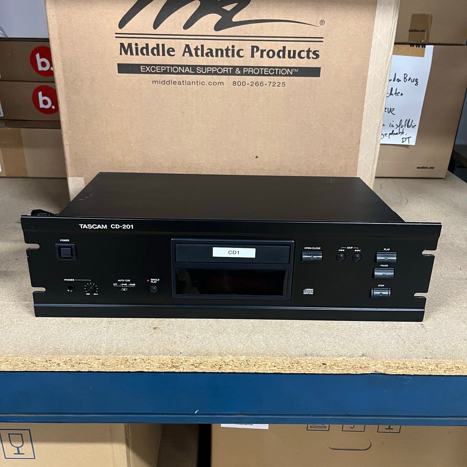 Tascam CD-201 Vintage CD Speler - Professionele Kwaliteit, Audio, Tv en Foto, Overige merken, Gebruikt, Tascam, Ophalen of Verzenden