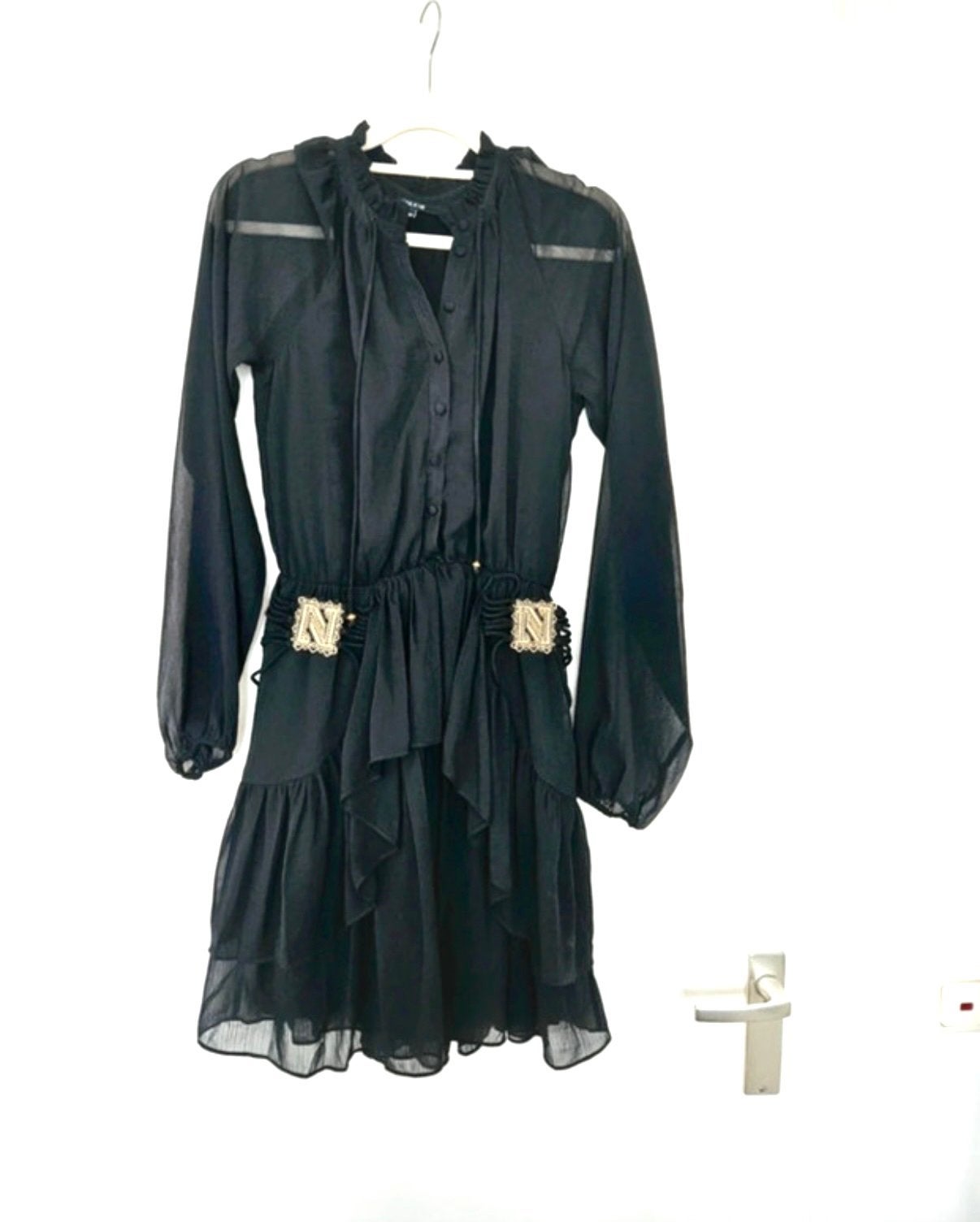 Nieuwe jurk Nikkie, Verzenden, Zwart, Nieuw, Maat 34 (XS) of kleiner