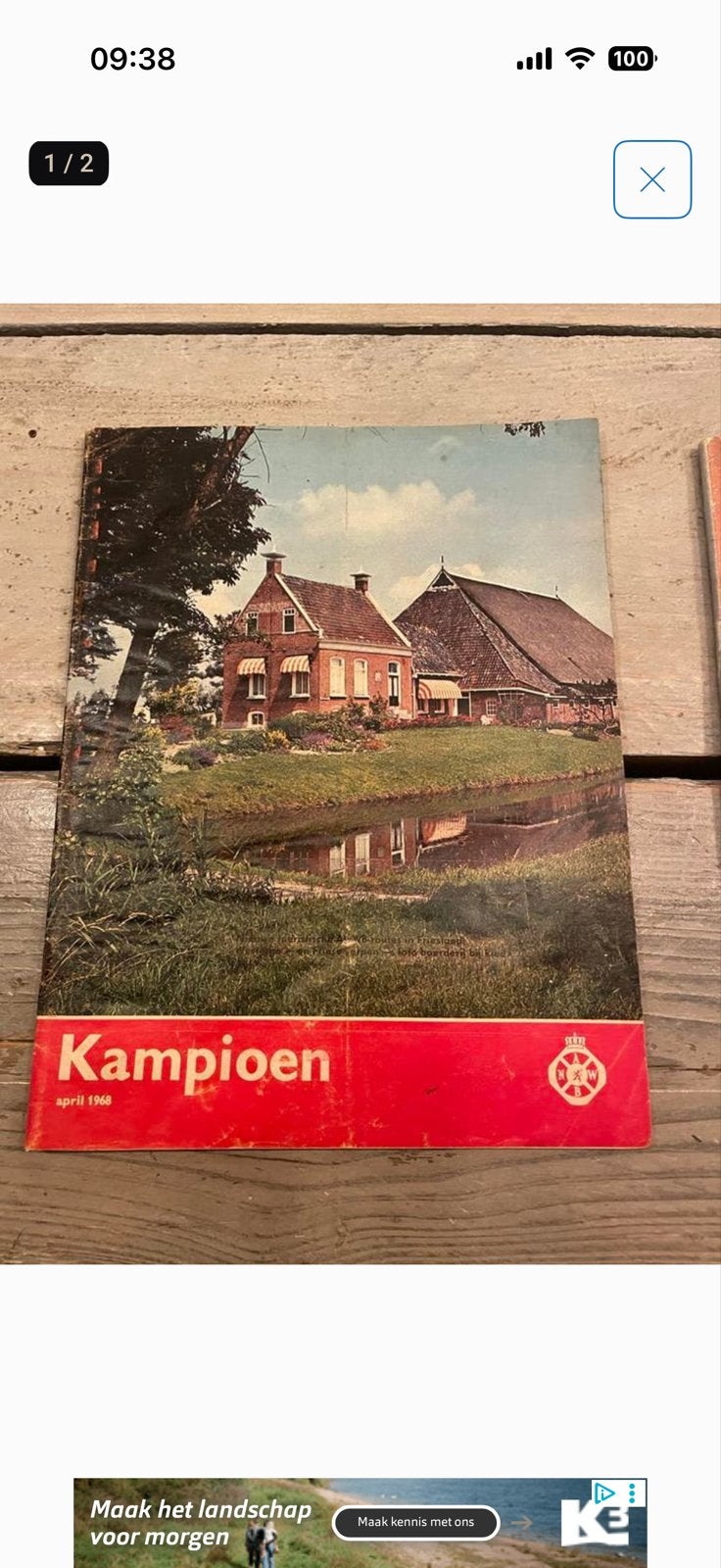 Kampioen Tijdschrift - April 1968, Boeken, Ophalen of Verzenden, Gelezen, Overige typen