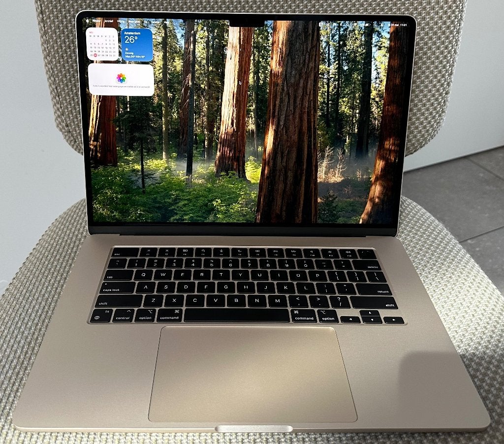 Apple MacBook Air 15 inch M3 16GB 512GB doos garantie sleeve, Computers en Software, Apple Macbooks, Ophalen, 512 GB, Zo goed als nieuw