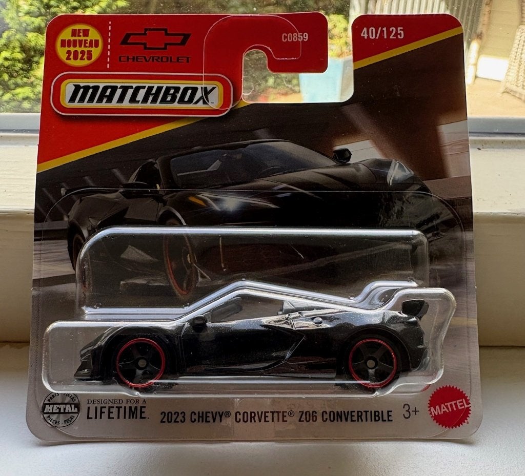 Matchbox Chevy Corvette Z06 Convertible 2023, Ophalen of Verzenden, Nieuw, Auto