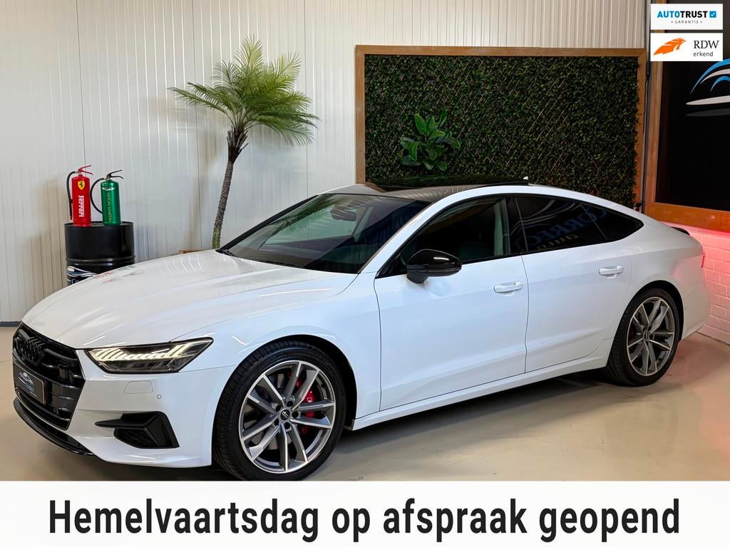 Audi A7 Sportback 55 TFSI quattro S-line|Pano|420PK|Klepsyst, Auto's, Gebruikt, 2995 cc, 2000 kg, Vierwielaandrijving