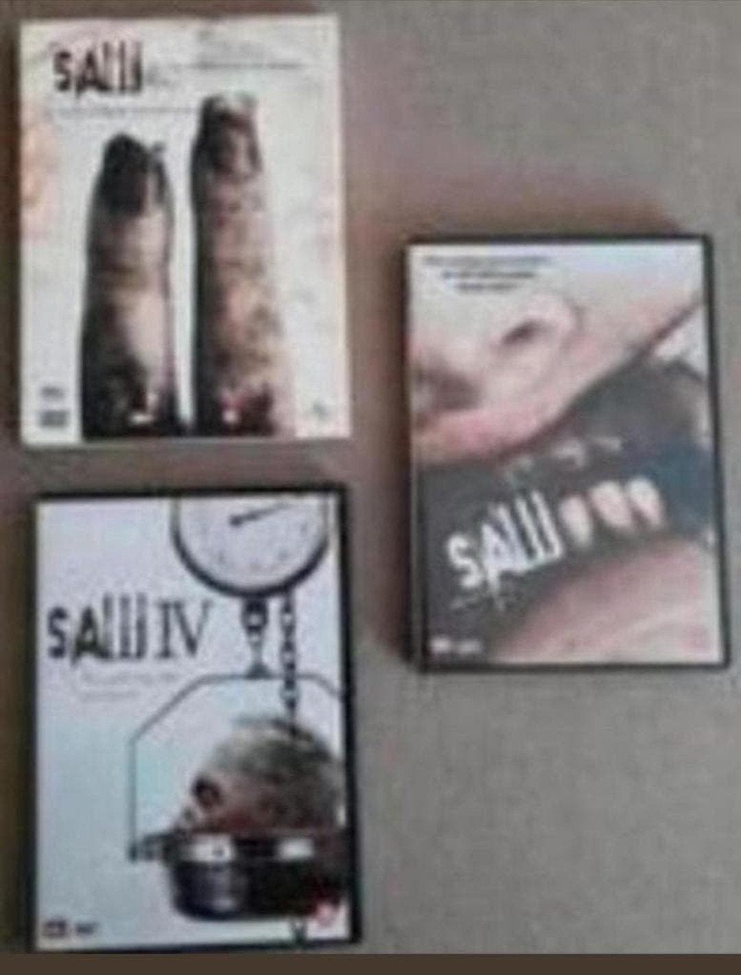 3 delen saw. Horror films. In perfecte staat, Vanaf 16 jaar, Ophalen of Verzenden, Zo goed als nieuw