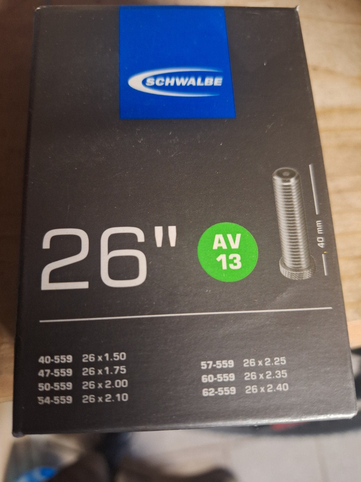 binnenbanden schwalbe 26 inch, Ophalen of Verzenden, Nieuw, Mountainbike, Schwalbe