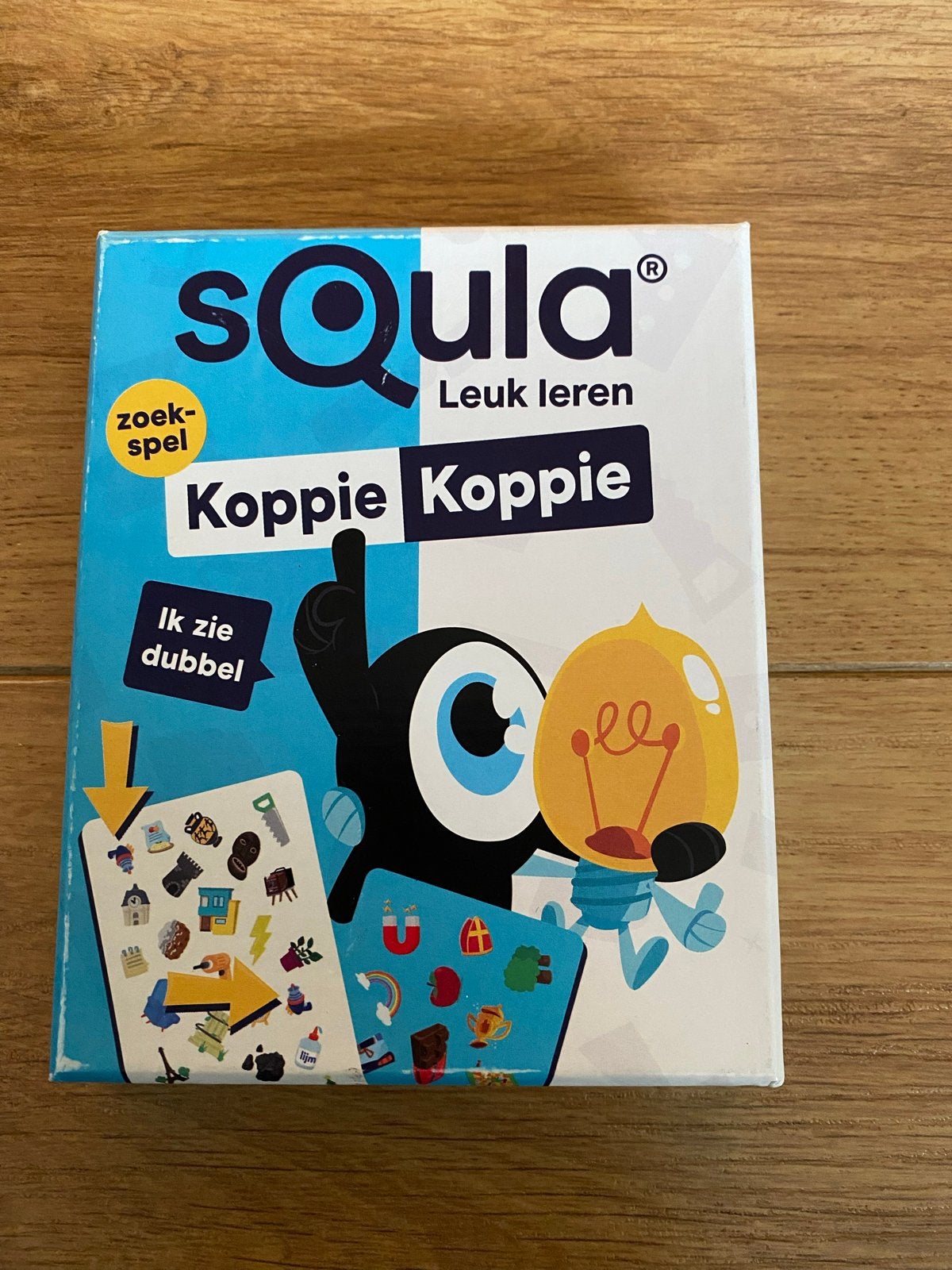 SQUULA Koppie Koppie Zoekspel - Leuk leren voor kinderen, Drie of vier spelers, Ophalen of Verzenden, Gebruikt