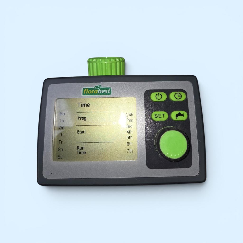 Florabest Automatische Water Timer voor Tuinirrigatie, Tuin en Terras, Bewateringscomputers, Ophalen, Gebruikt