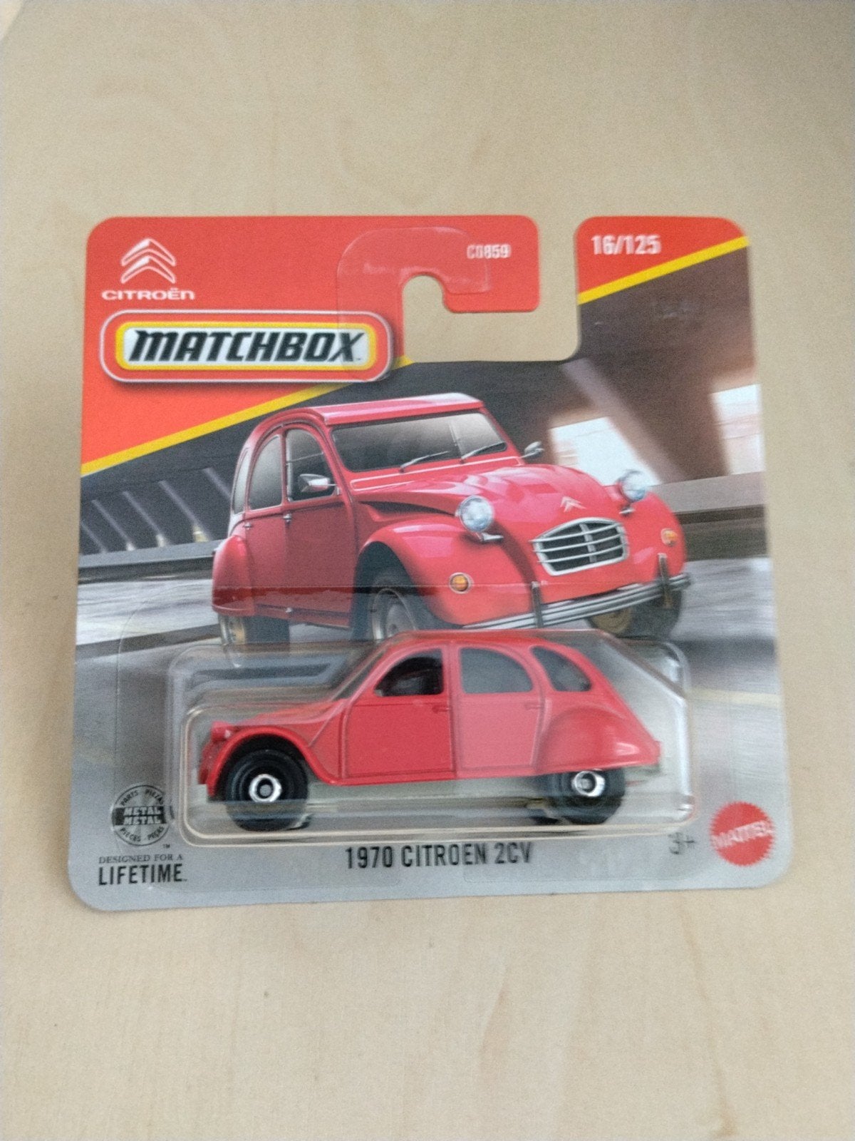 Matchbox 1970 citroen 2CV, Ophalen of Verzenden, Nieuw, Auto
