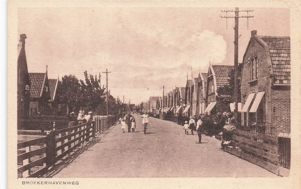 702-101-005 Broekerhavenweg Bovenkarspel, Verzenden, Voor 1920, Noord-Holland