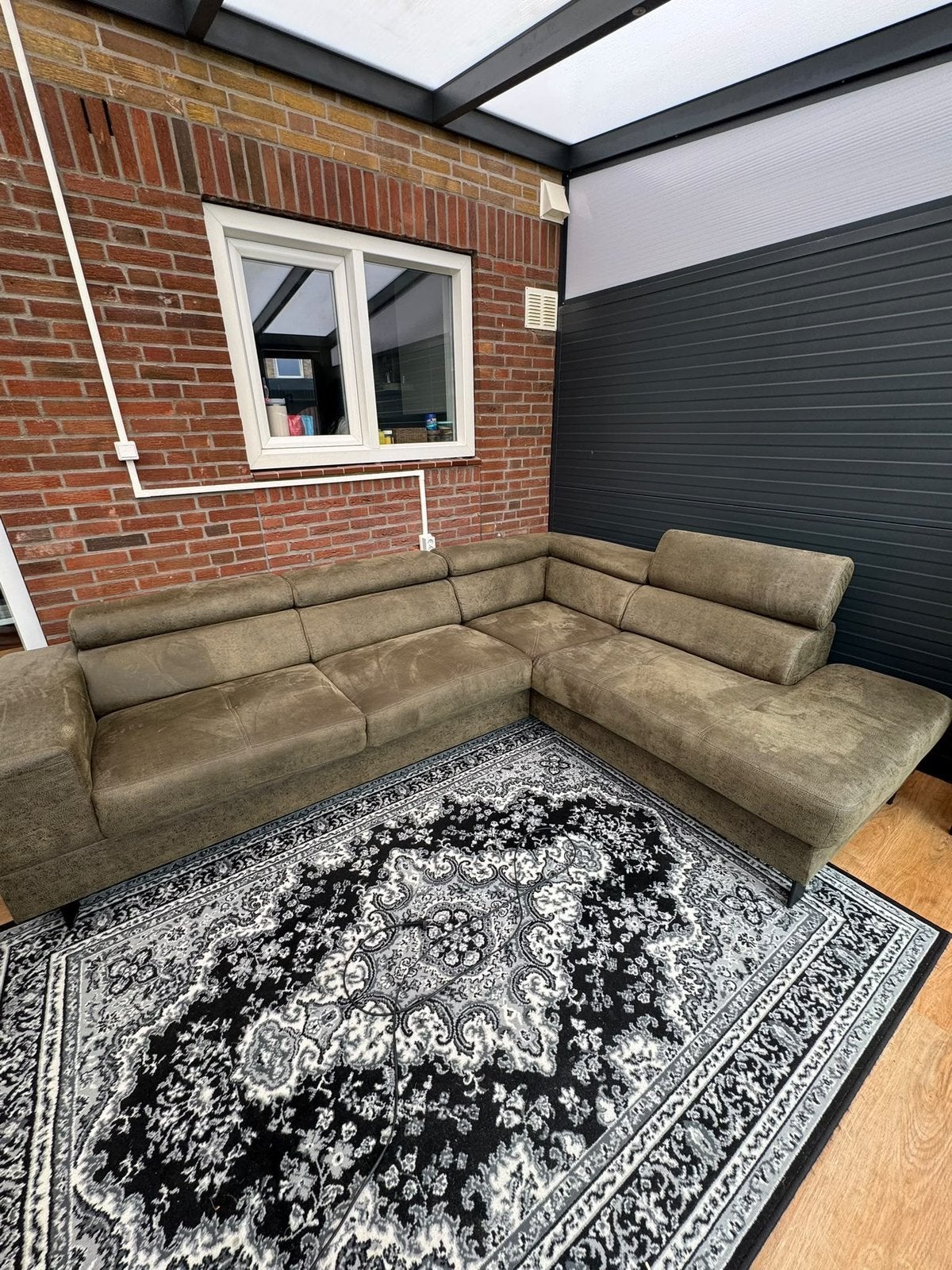 Te koop hoek bank, Huis en Inrichting, Ophalen, Gebruikt