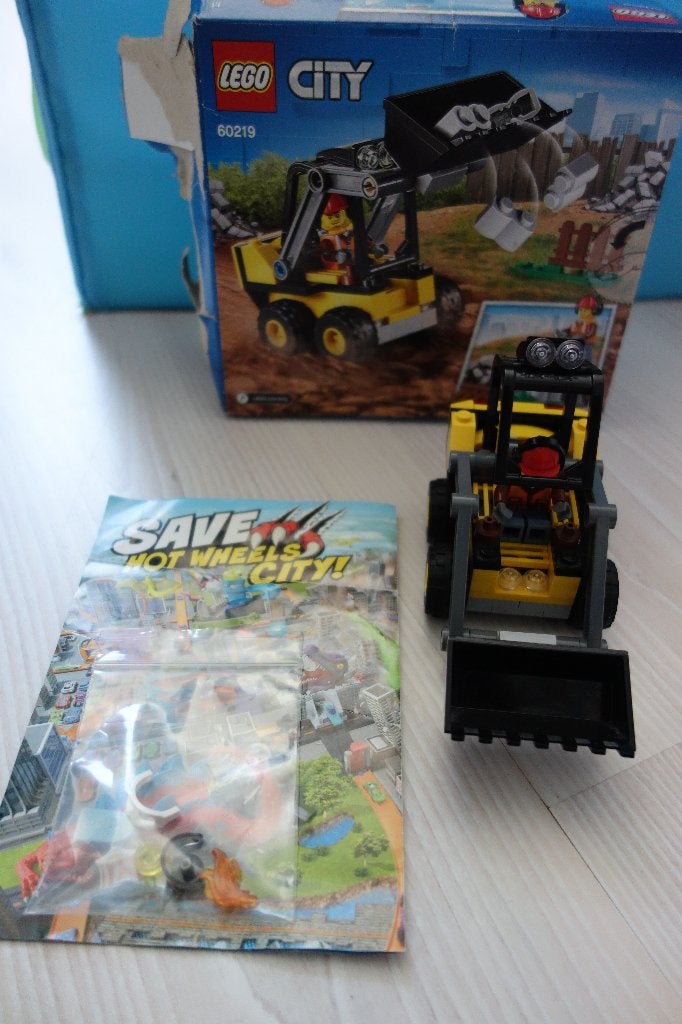 Lego City 60219 Bouwlader zo goed als nieuw, Compleet, City, Lego, Ophalen of Verzenden