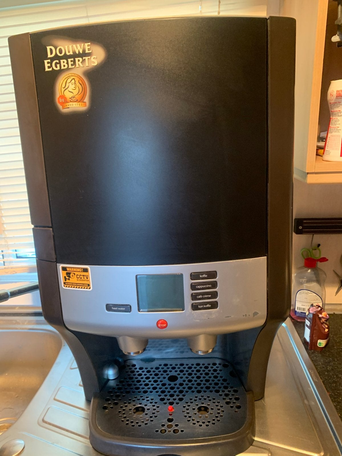 Douwe Egberts Cafitesse 61 koffiemachine - Bedrijfssluiting, Ophalen, Gebruikt, Overige typen, 10 kopjes of meer