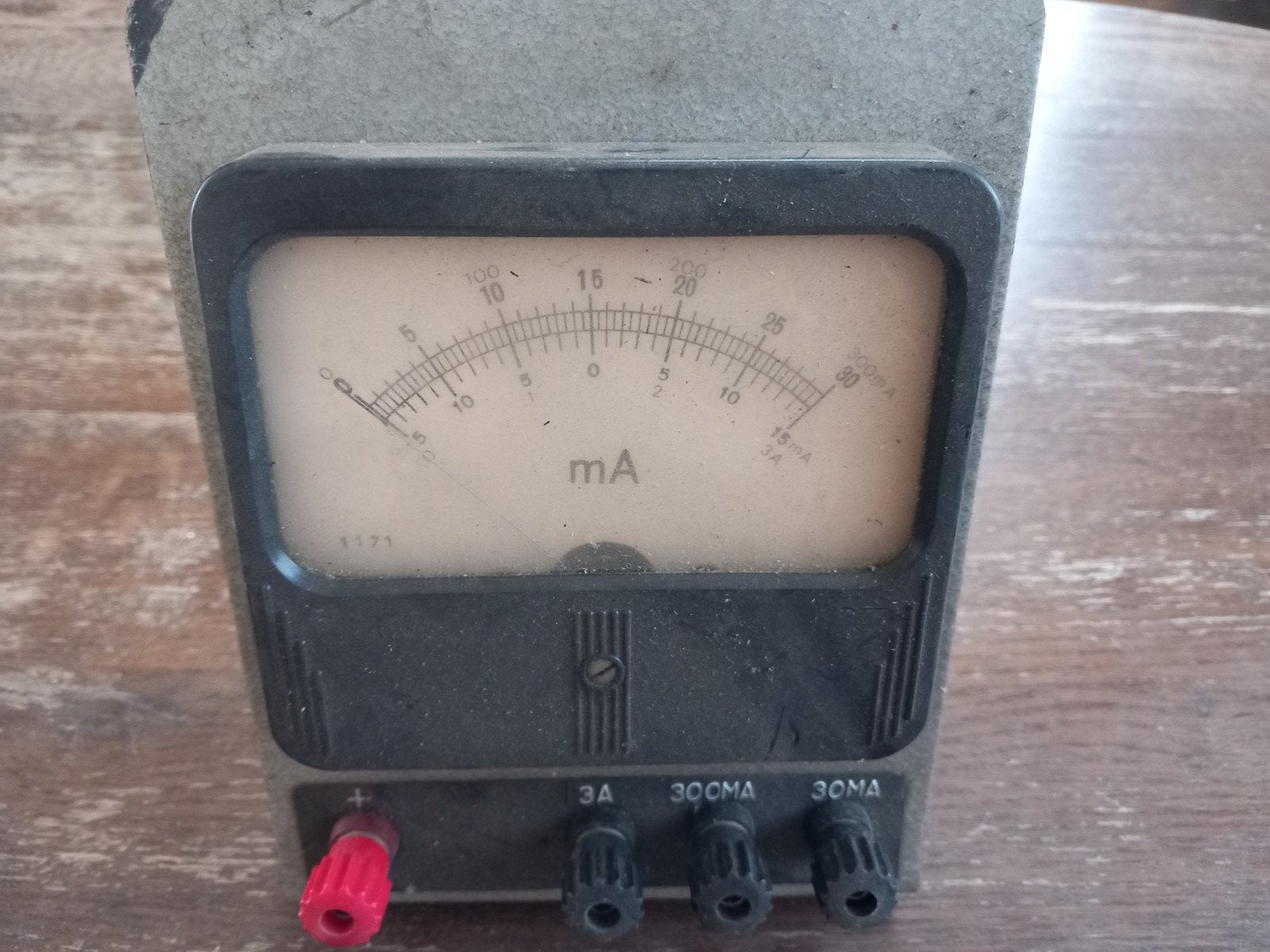 Vintage Analoog Amperemeter - Onderwijsmodel, Ophalen of Verzenden