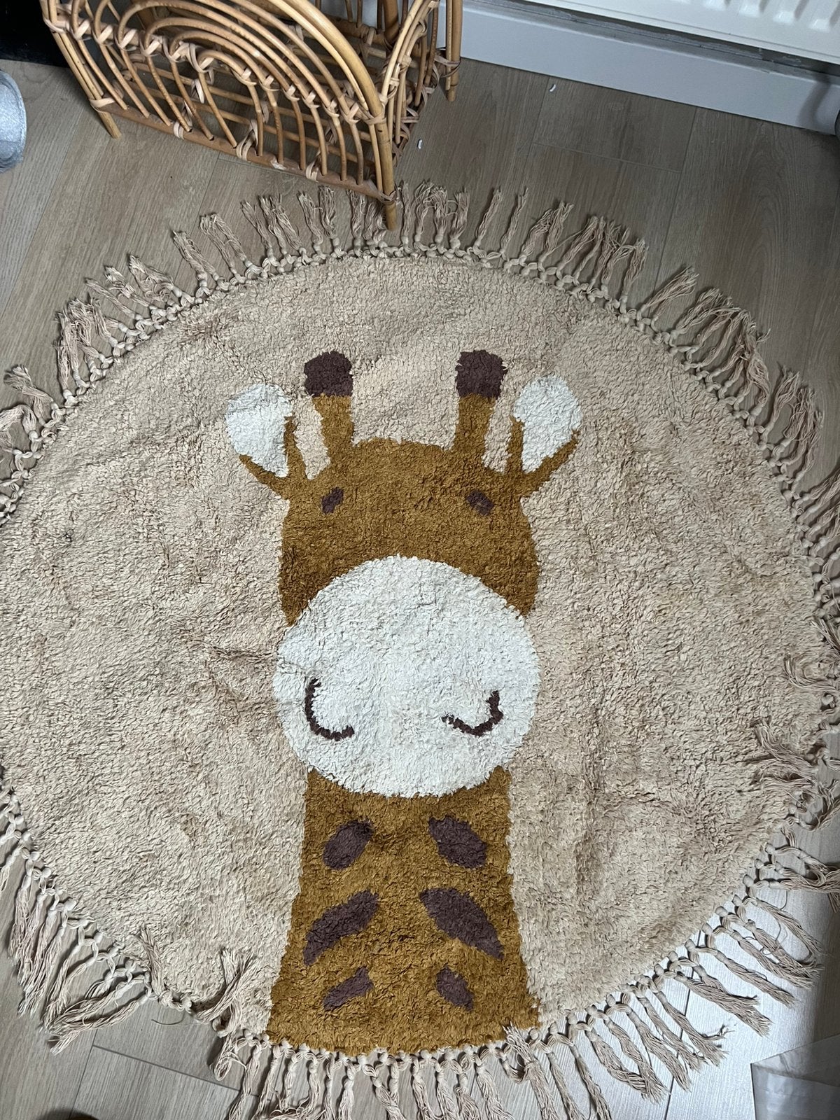 Kindervloerkleed giraf, Ophalen, Zo goed als nieuw, Rechthoekig, 50 tot 100 cm