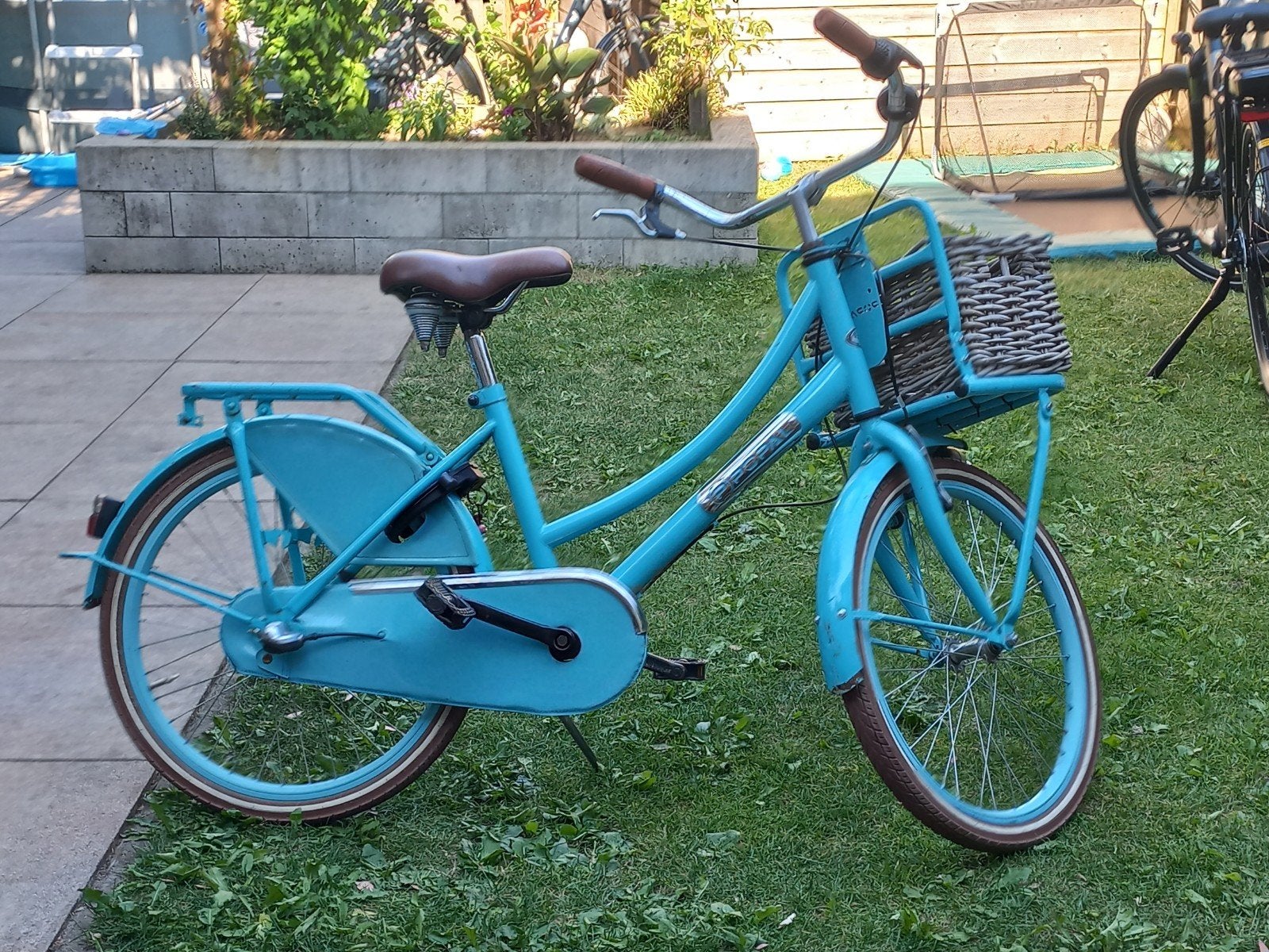Popal kinderfiets 22 inch., Ophalen, Gebruikt, Popal, Terugtraprem