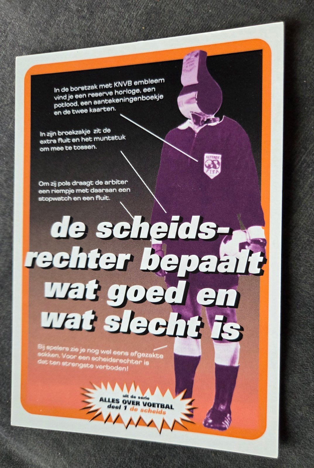 De scheidsrechter bepaalt, Verzenden, 1980 tot heden, Ongelopen, Sport en Spel