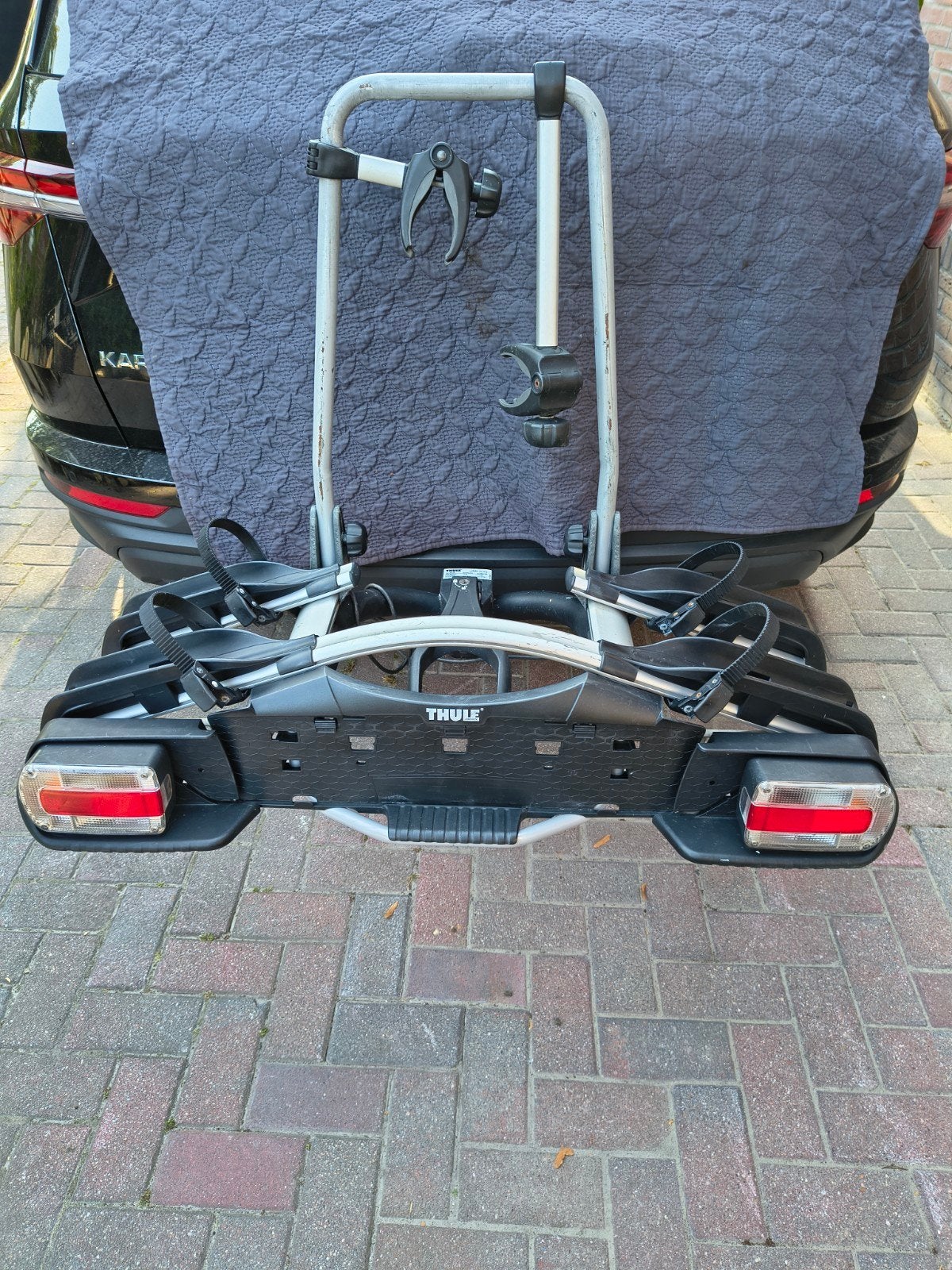 Thule Fietsendrager, Auto diversen, Fietsendragers, Ophalen, 2 fietsen, Gebruikt, Trekhaakdrager