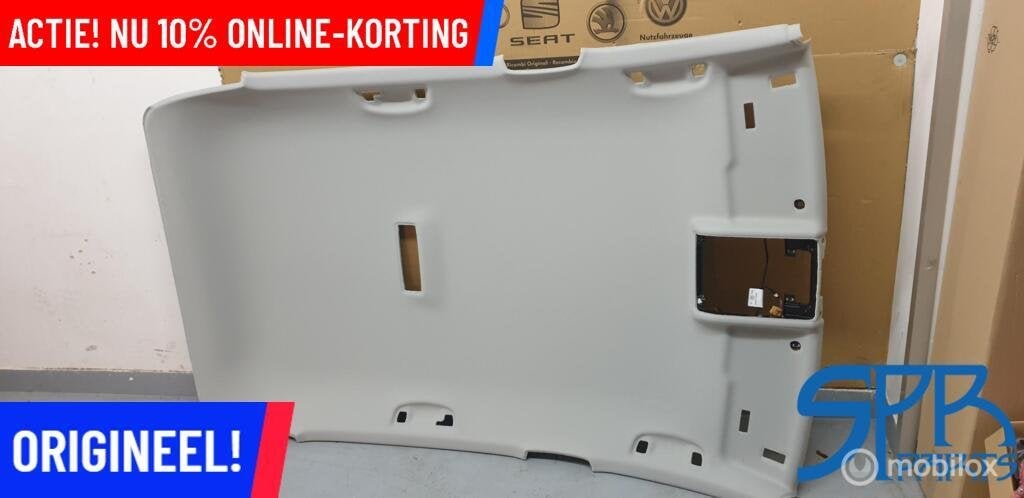 GOLF 7 VII 7.5 HEMEL GRIJS Hemelbekleding 5-deurs DAK NIEUW, VOLKSWAGEN, Volkswagen, Nieuw, Ophalen of Verzenden