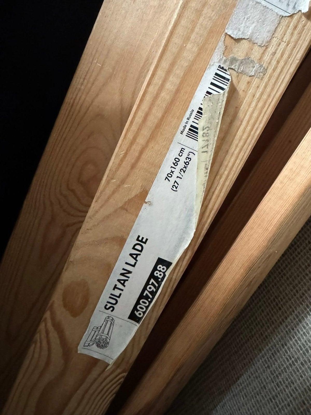 Gratis IKEA kinderbedje met zo goed als nieuw matras, Kinderen en Baby's, Kinderkamer | Bedden, Ophalen, 70 tot 85 cm, 140 tot 160 cm