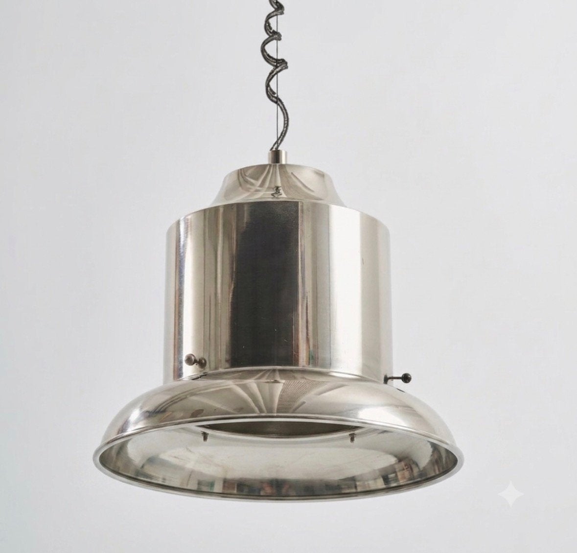 Artemide ebe lamp van Asti Flavio jaren 70er  Mid Century, Ophalen, Zo goed als nieuw, Glas