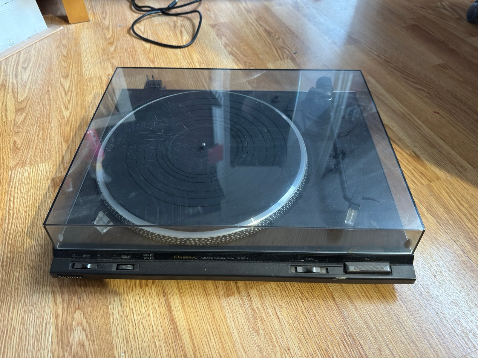Technics SL-BD22 Platenspeler (defect), Ophalen, Automatisch, Platenspeler, Niet werkend