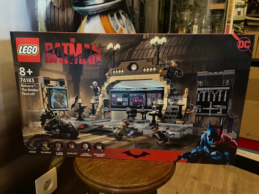Lego DC 76183 Batcave: The Riddler Face-off (2021), Overige thema's, Lego, Nieuw, Ophalen of Verzenden