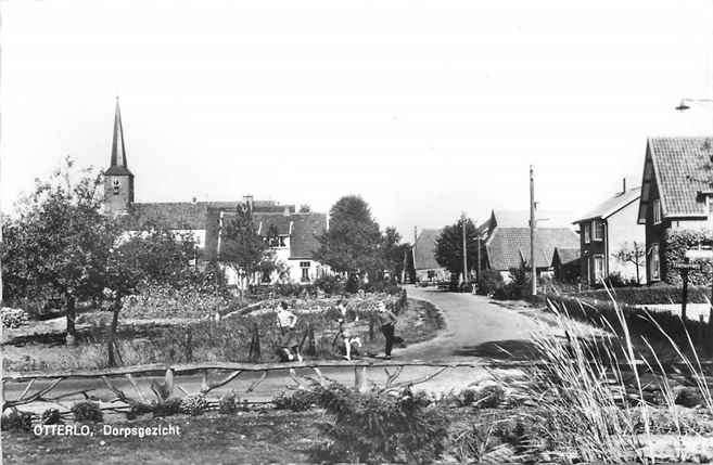 301-252-037 Otterlo Dorpsgezicht, Verzenden, Voor 1920, Gelderland