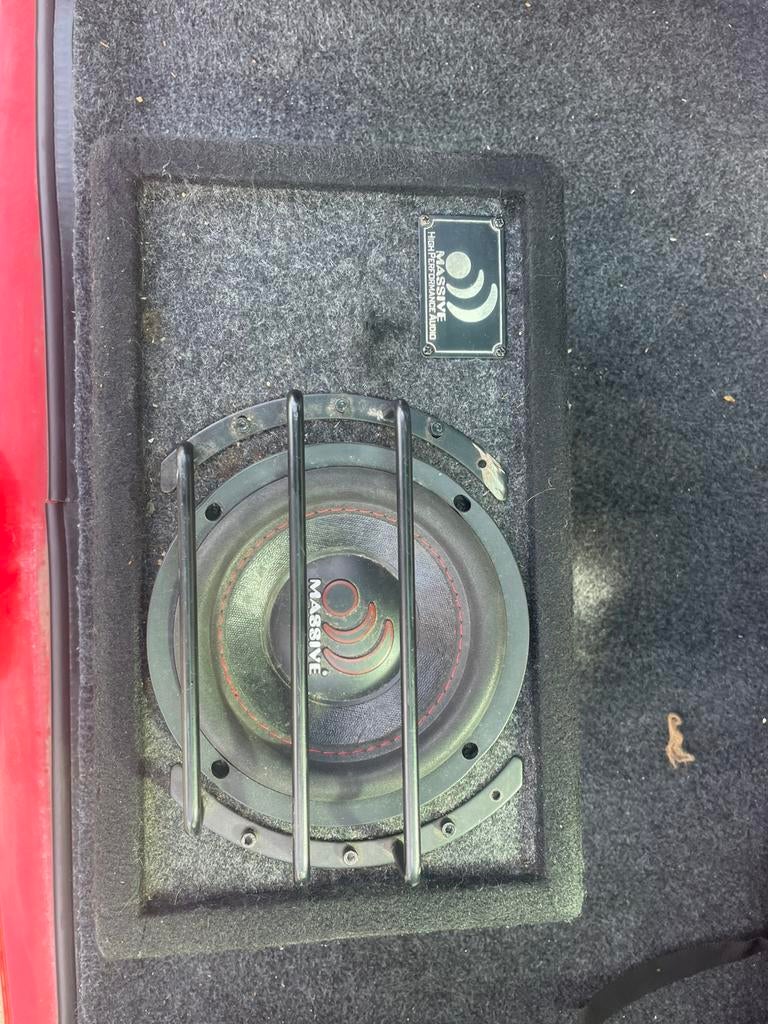 Mooie en goede massive subwoofer, Ophalen