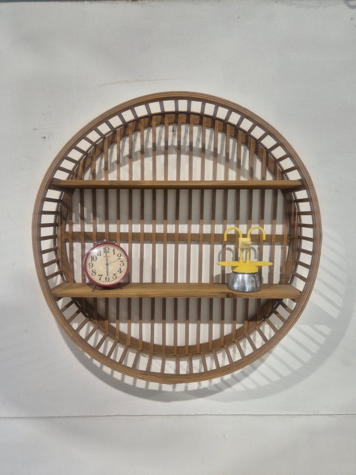 Rotan wadndkastje boho ibiza stijl, Huis en Inrichting, Woonaccessoires | Wanddecoraties, Gebruikt, Onbekend, Ophalen of Verzenden