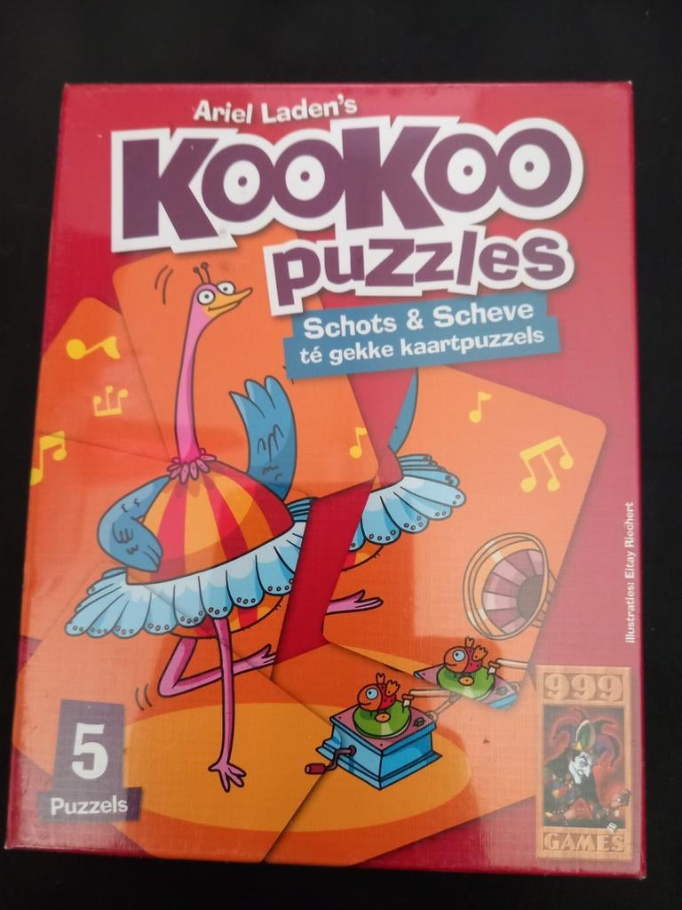 KooKoo Puzzles: (Nieuw, Hobby en Vrije tijd, Denksport en Puzzels, Nieuw, Legpuzzel, Minder dan 500 stukjes, Ophalen of Verzenden