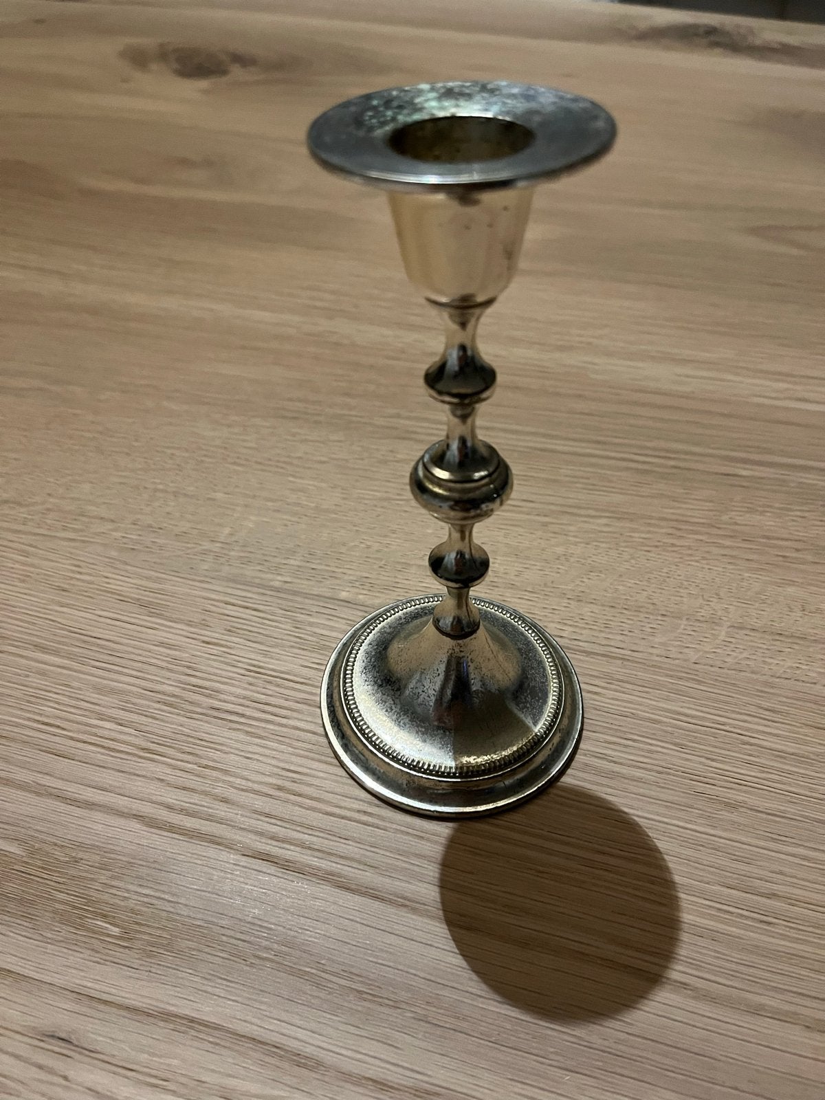 Vintage Zilveren Kandelaar, Ophalen, Zilver