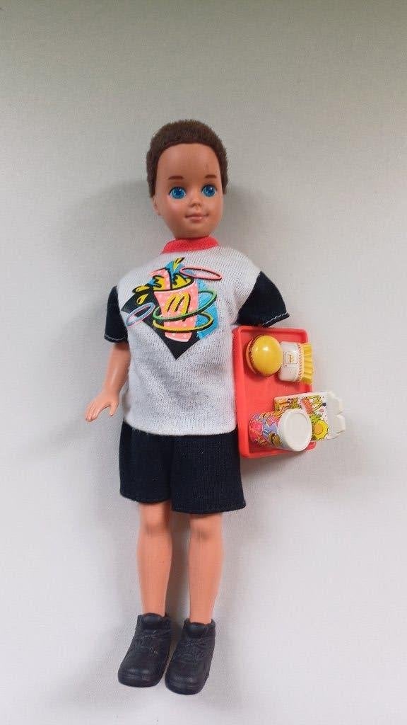 Barbie Happy Meal Todd Doll (1993), Ophalen of Verzenden, Gebruikt, Barbie