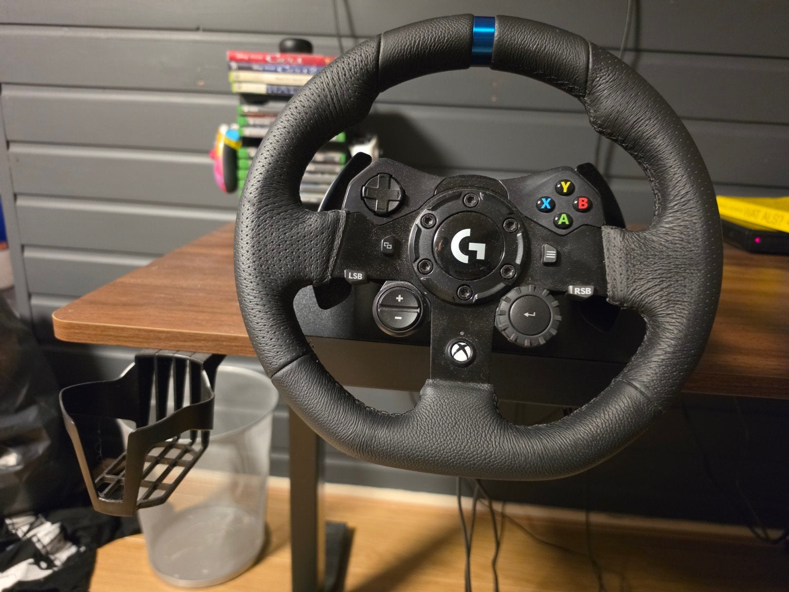 Logitech G920 Driving Force racestuur en pedalen, Ophalen, Racestuur, Xbox, Force feedback