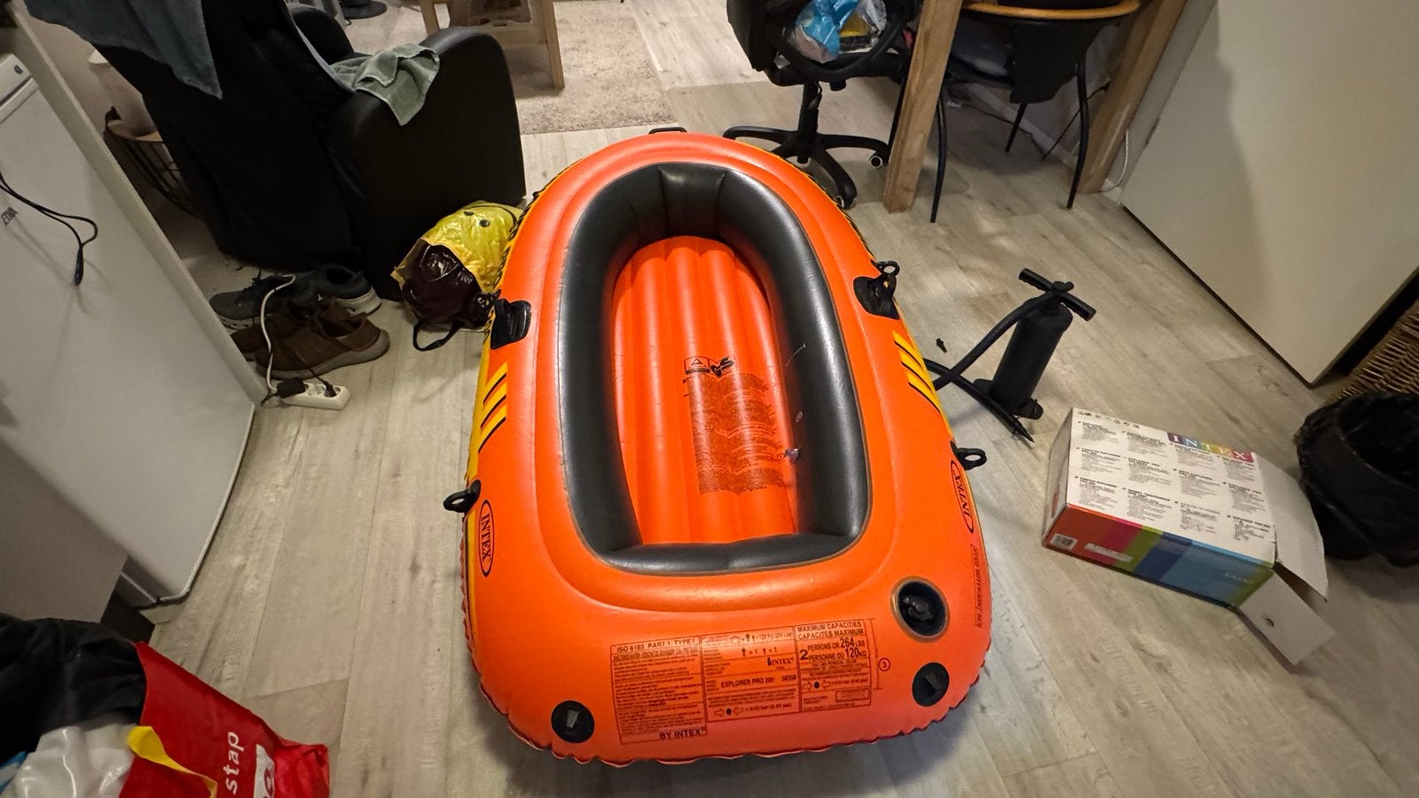 Intex Explorer 200, Ophalen, Zo goed als nieuw