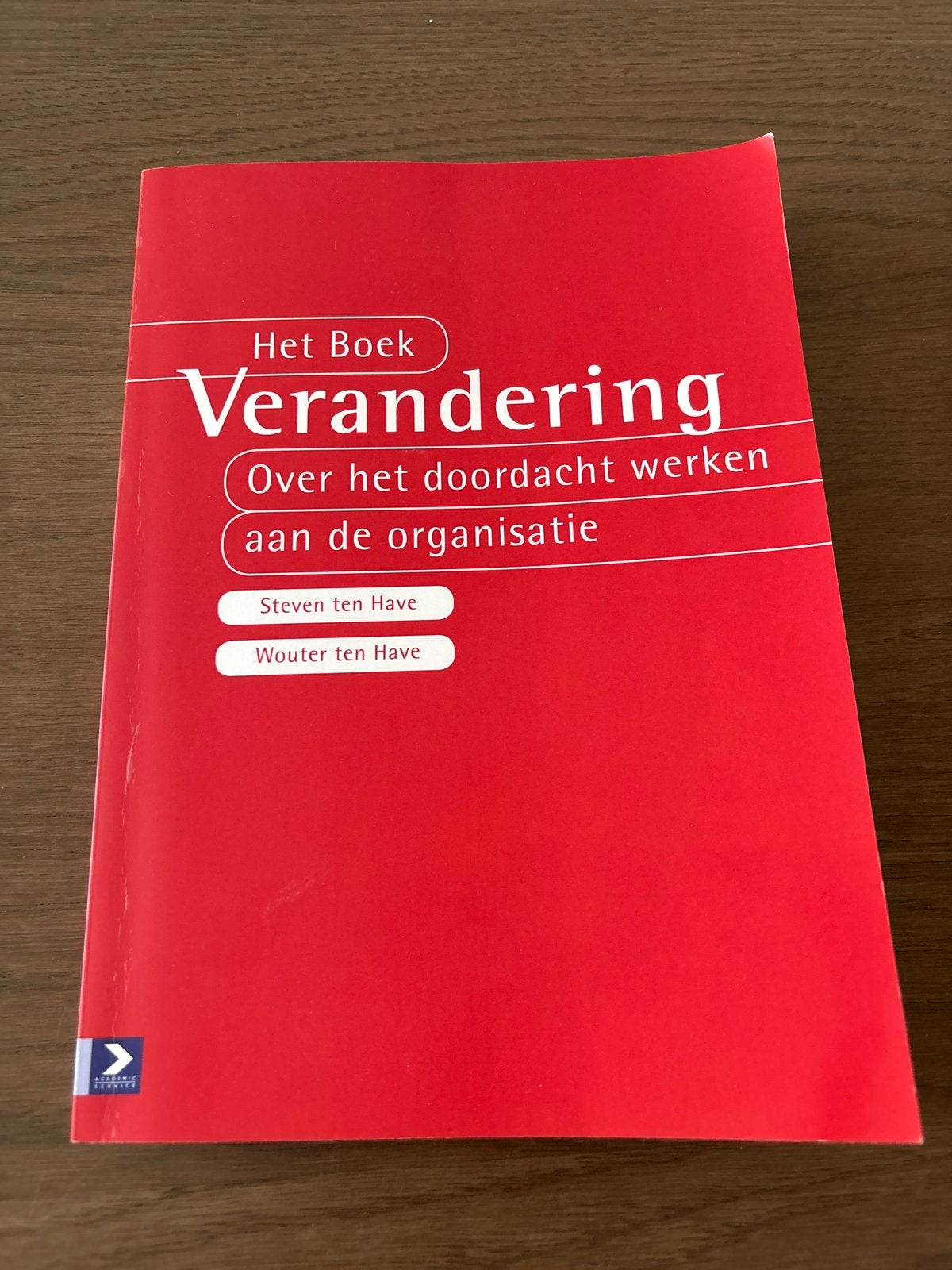 Het Boek Verandering: Over doordacht werken aan organisatie, Ophalen of Verzenden, Gelezen, Management