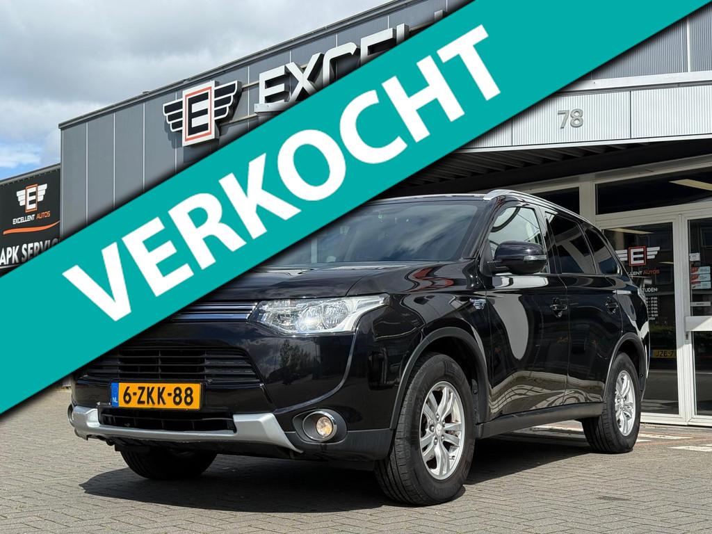 Mitsubishi Outlander 2.0 PHEV Business Edition X-Line, Start-stop-systeem, 4 cilinders, Zwart, Bedrijf