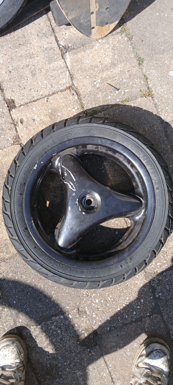 Velg scooter 2takt trommelrem, Ophalen, Gebruikt, Overige typen