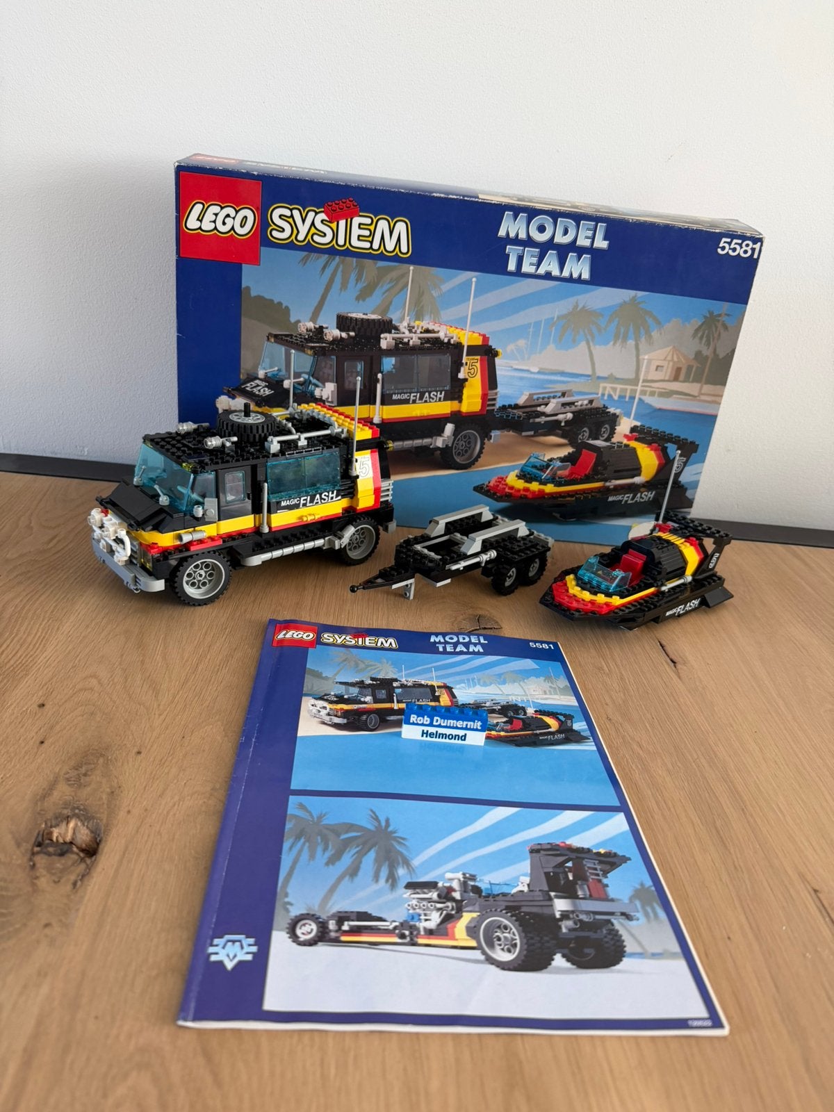 Lego 5581; Model Team, Magic Flash, Kinderen en Baby's, Overige thema's, Lego, Ophalen of Verzenden, Zo goed als nieuw