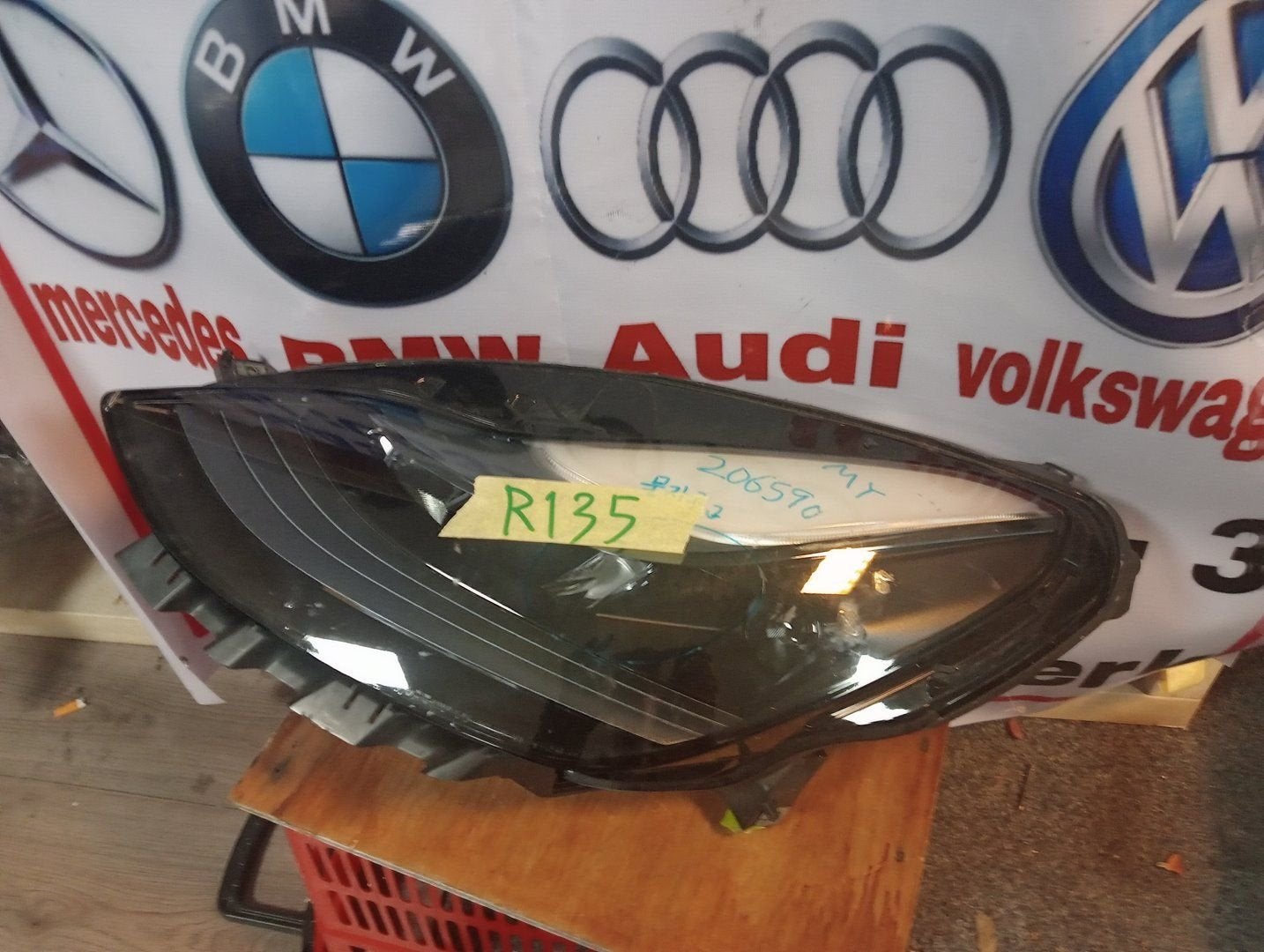 Koplamp TESLA MODEL 3 Y LED LINKS 1514952-00-D, Gebruikt, -, Overige automerken, -