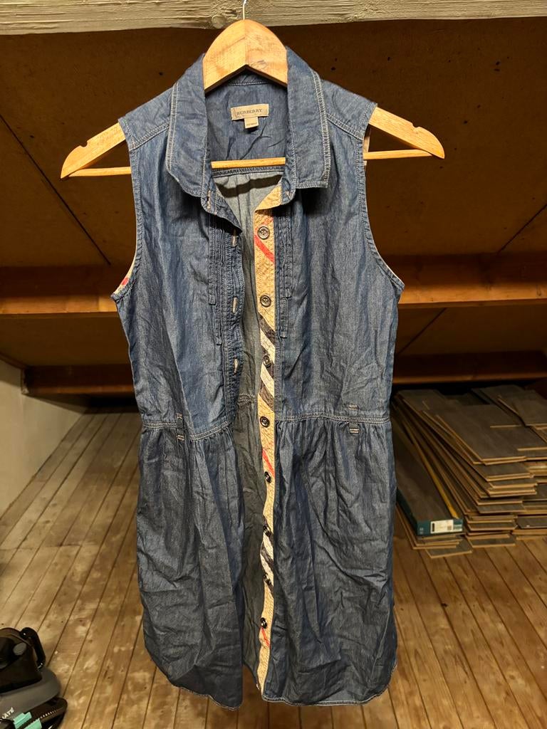 Burberry jurkje 156, Kinderen en Baby's, Ophalen of Verzenden, Zo goed als nieuw, Meisje, Jurk of Rok