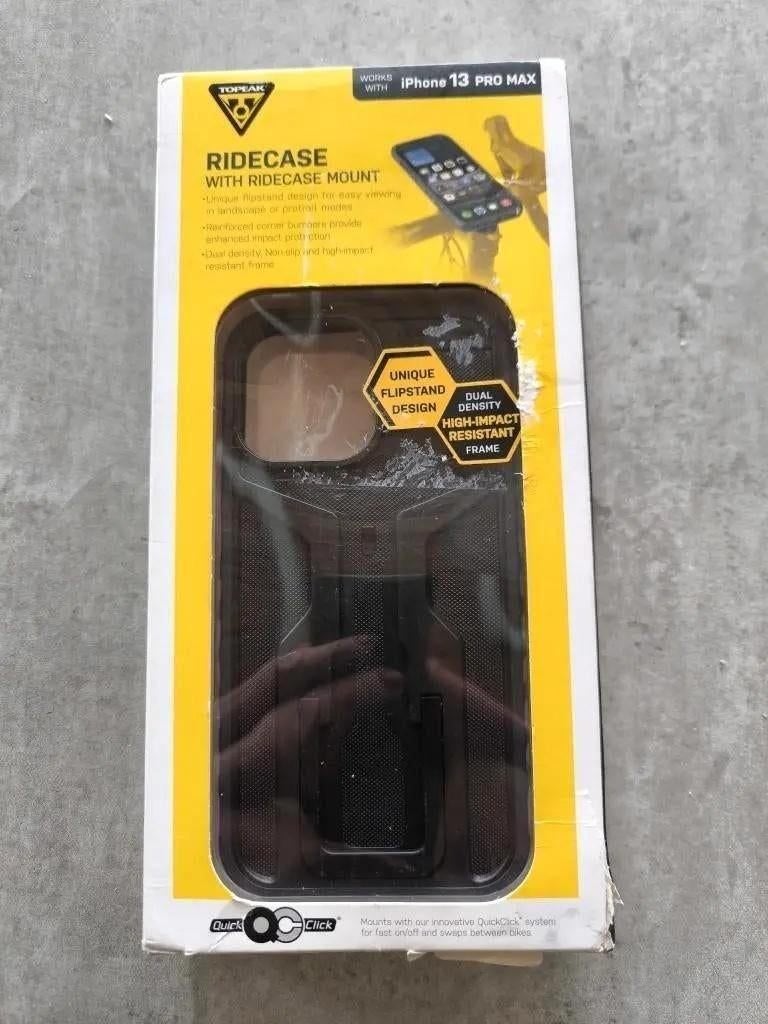 Topeak RideCase Iphone 13 Pro Max incl. bevestiging, Ophalen of Verzenden, Nieuw, 128 GB